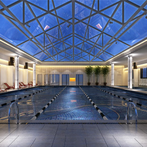 现代游泳馆水疗会所